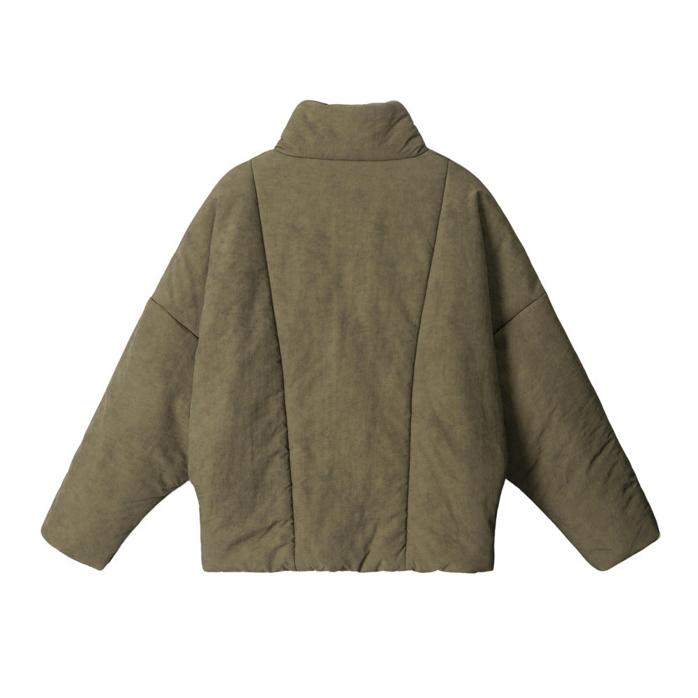 Stand-up collar warm coat