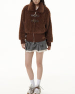 Retro embroidered cotton jacket