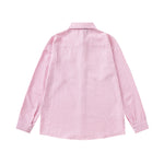 Retro plaid long-sleeved shirt