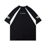 拼接撞色運動風短袖