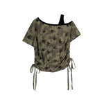 Retro off-shoulder short sleeves (women's)