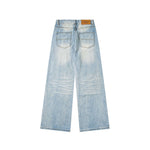 Simple straight leg jeans