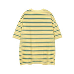 레트로 스트라이프 반팔
