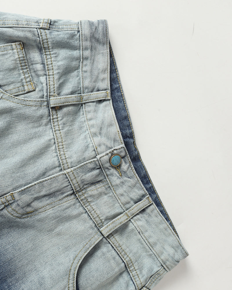 Retro silhouette jeans