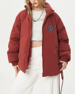 Retro simple versatile cotton jacket