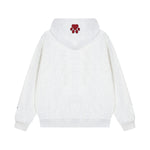 復古臘腸狗刺綉連帽衛衣