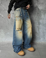 ripped distressed jeans