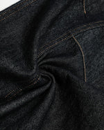 Simple denim trousers