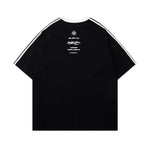 Retro crew neck short sleeves