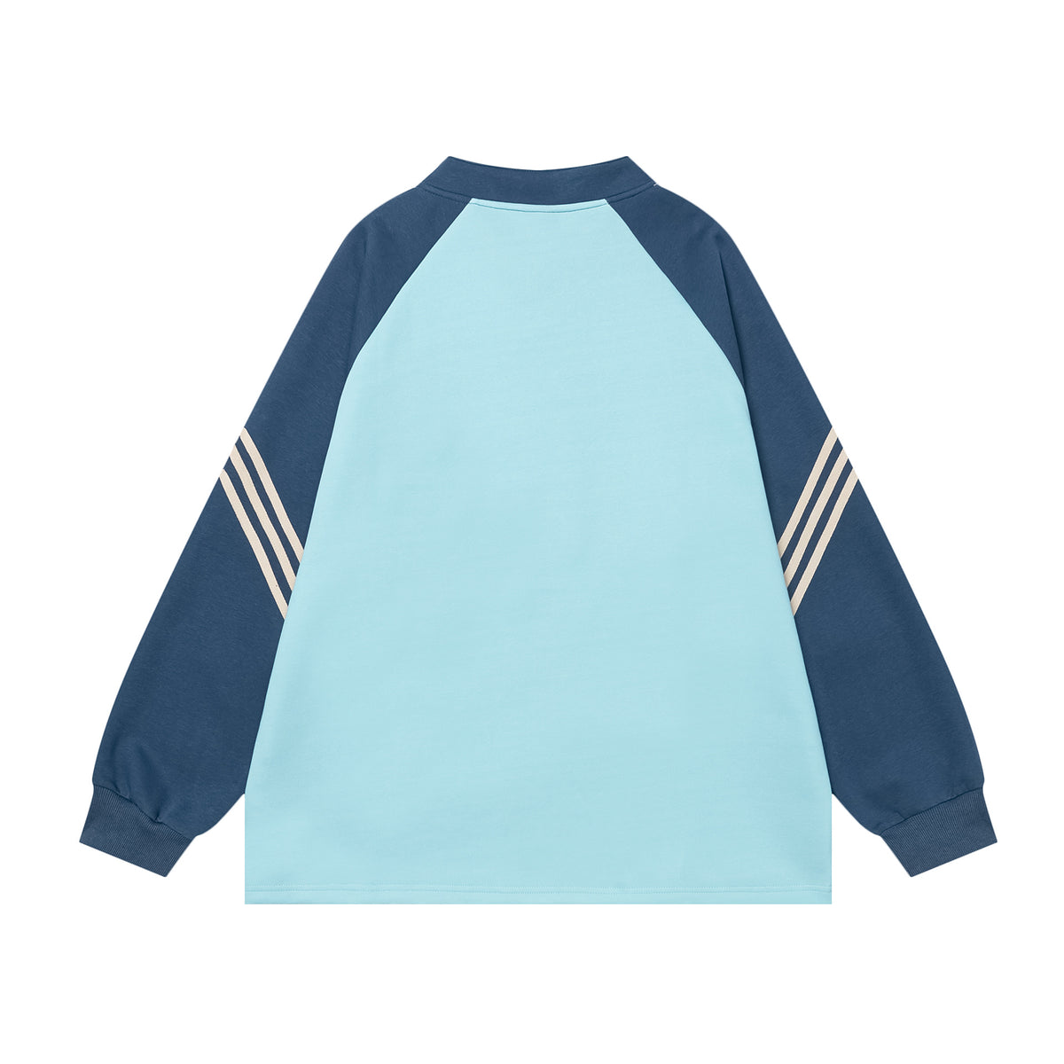 Retro sports style casual long sleeves