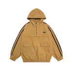 Vintage embroidered hooded jacket