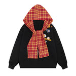 floral pattern sweatshirt