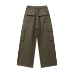 復古休閑直筒褲