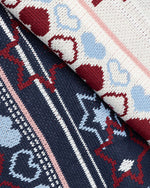 Lazy style crew neck sweater