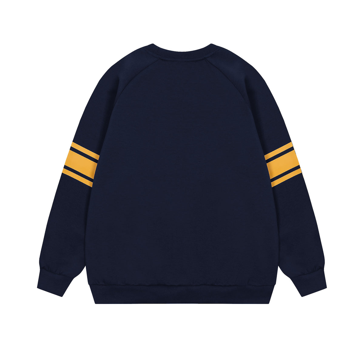 Retro letter print crew neck sweatshirt