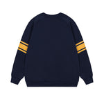 復古字母印花圓領衛衣