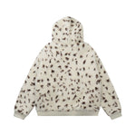 귀여운 후드 램스울 재킷