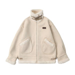 Simple and versatile cotton-padded jacket