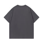 레트로 프린트 맞춤형 반팔