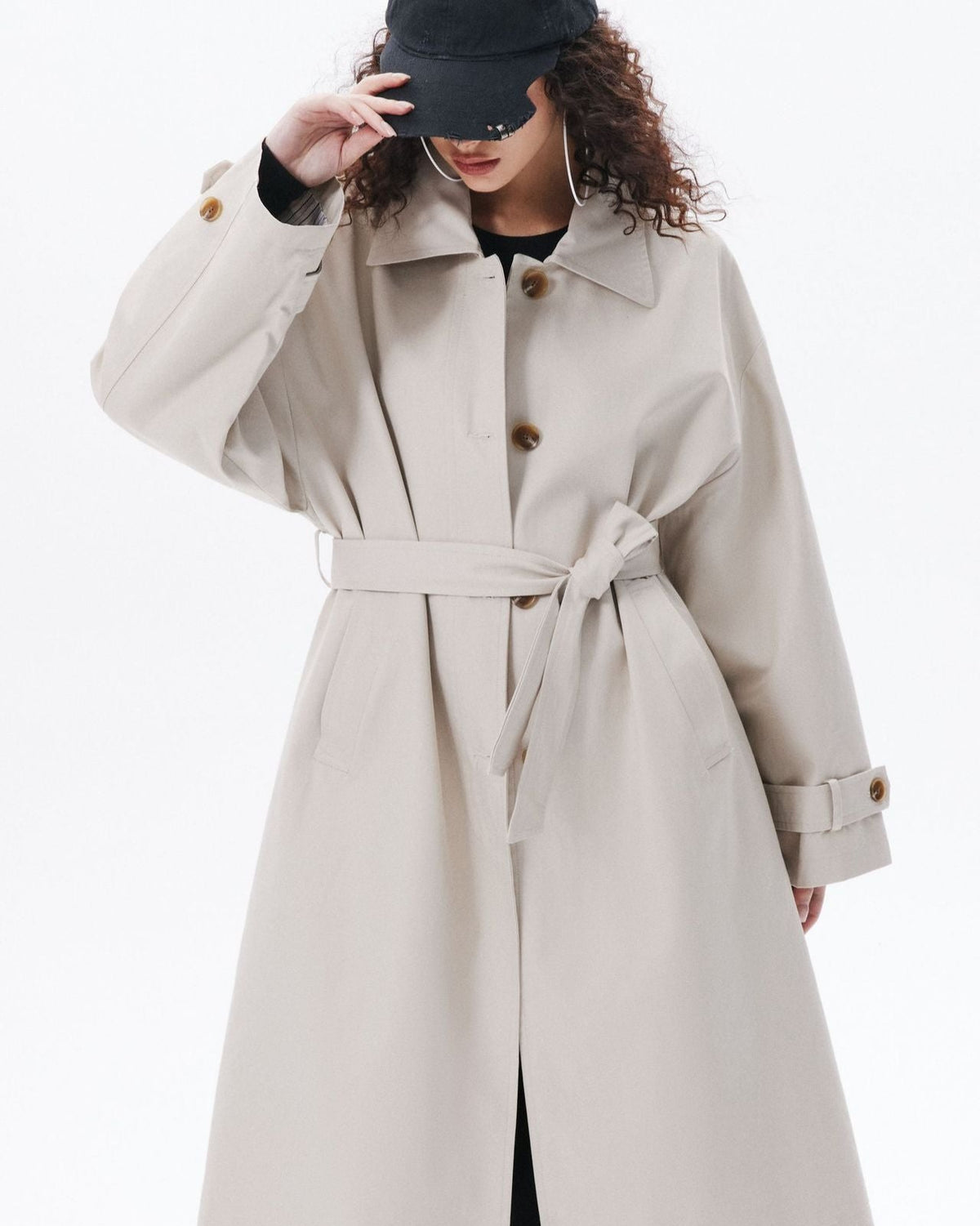 Retro loose coat