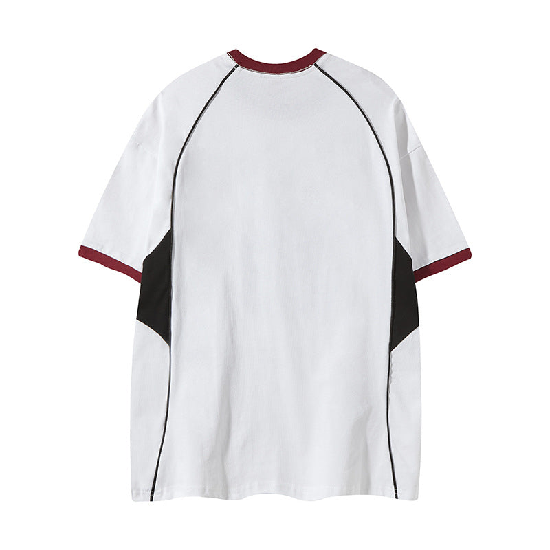 Retro sports short sleeves