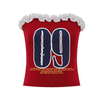 Retro simple tube top vest (women's)