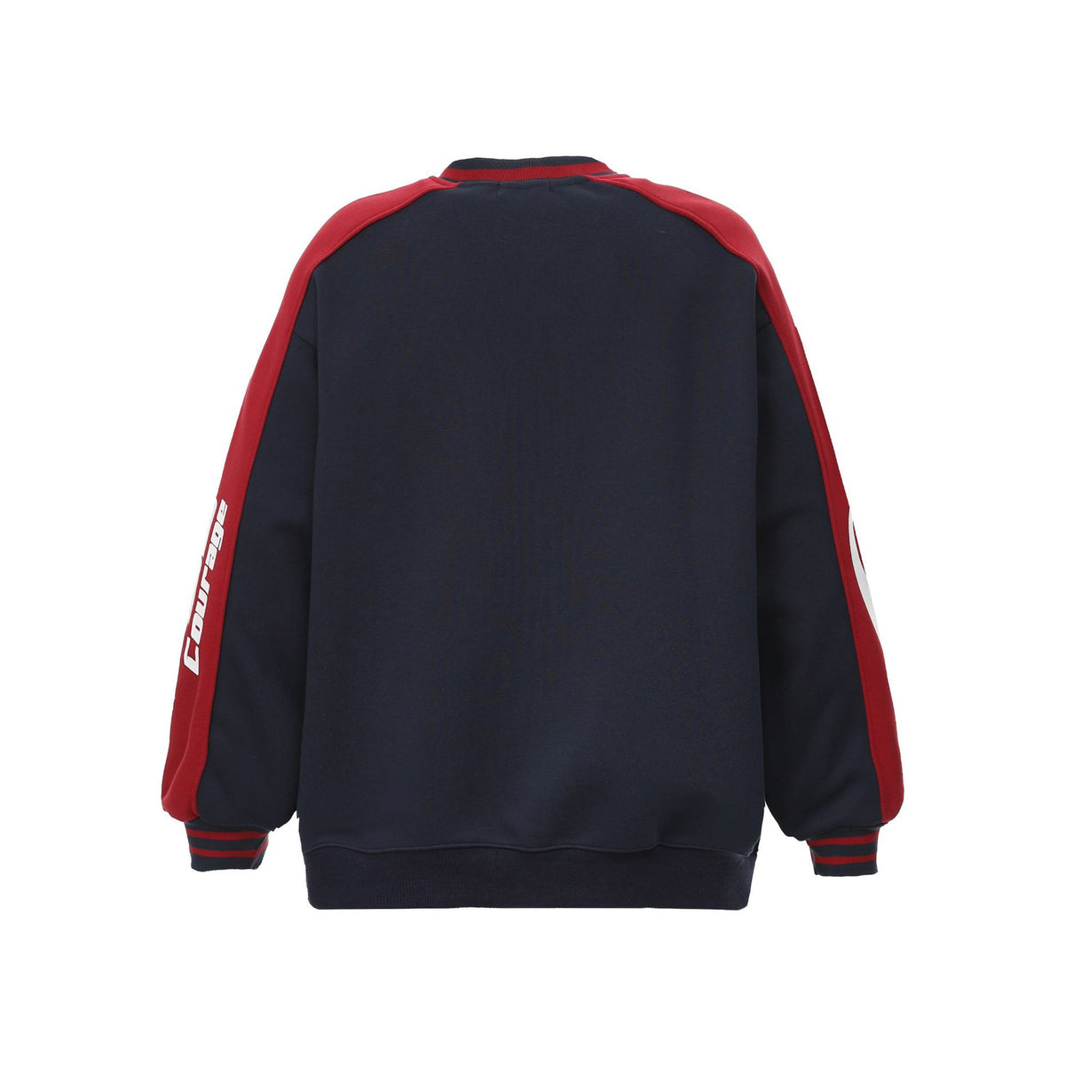 Retro pullover sweatshirt