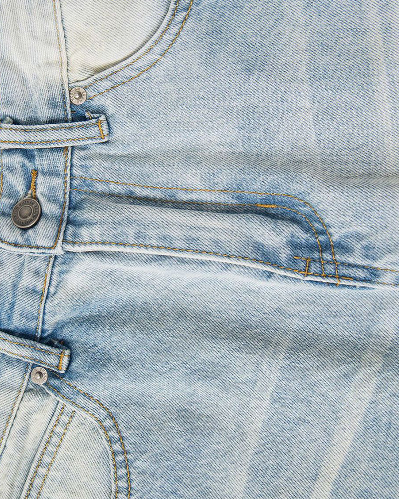 Simple straight leg jeans