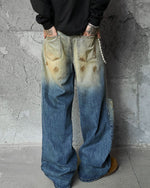 ripped distressed jeans