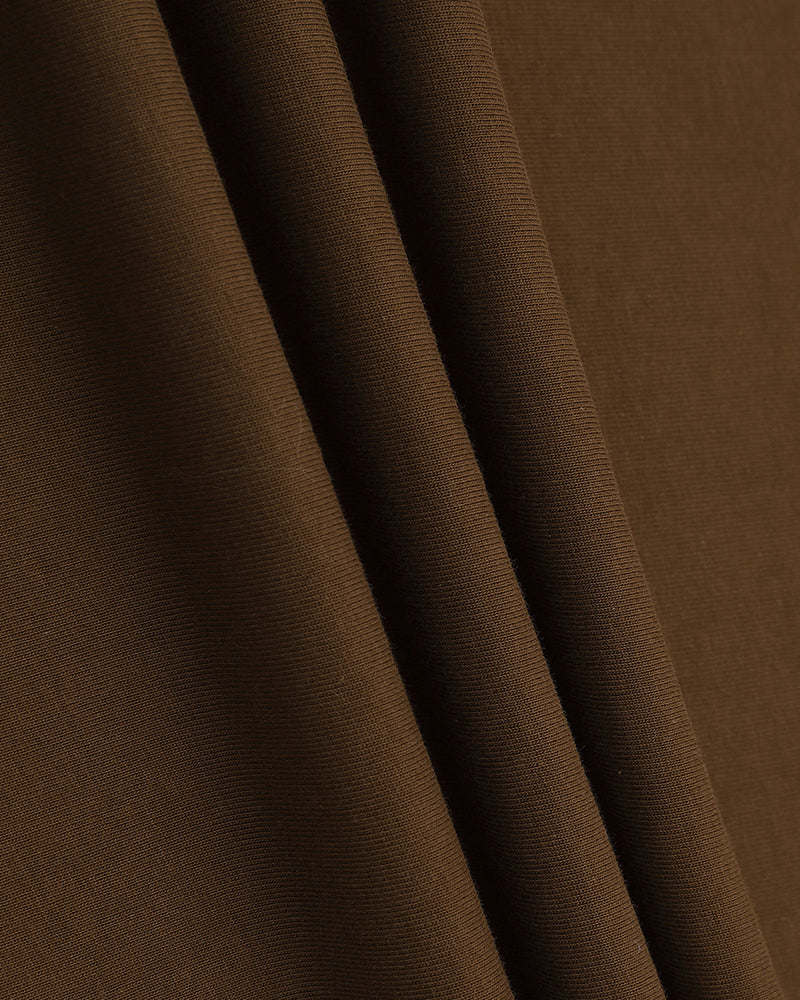 대비색 스티칭 긴팔