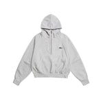 刺綉拉鏈連帽衛衣外套