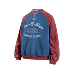 Casual color-blocked sweatshirt