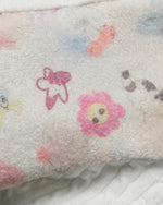 Women's fleece patchwork coat