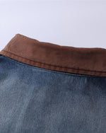 Vintage Simple Denim Shirt