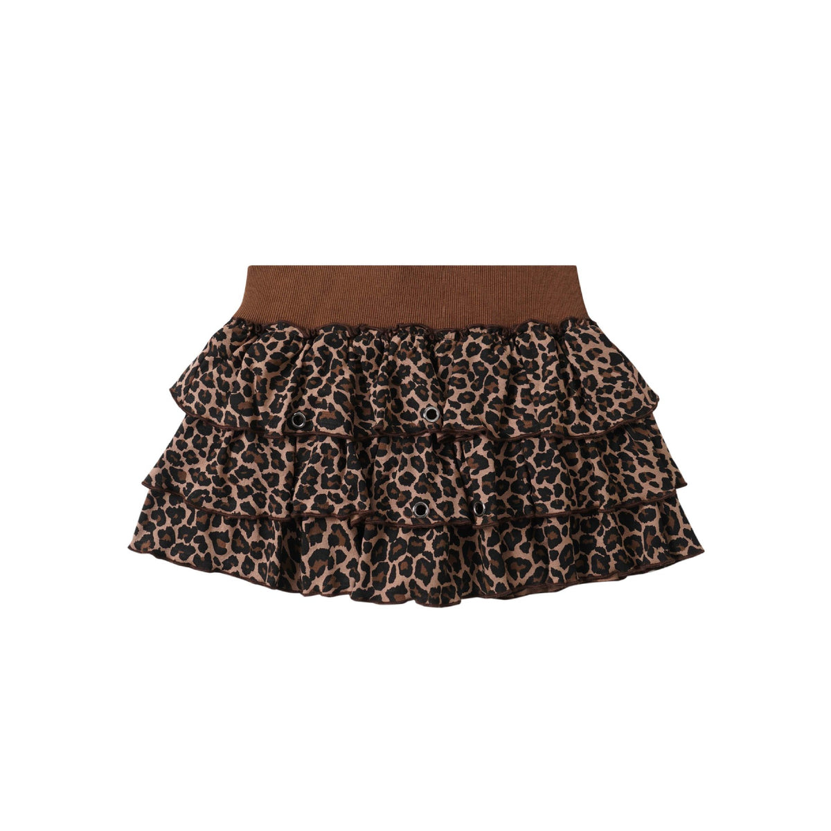 Vintage leopard print skirt