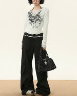 Retro Hot Girl Long Sleeve