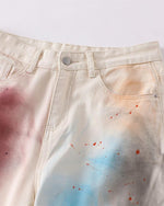 Color inkjet jeans
