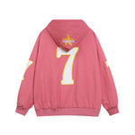 retro design hooded jacket