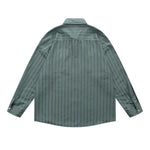 復古簡約條紋襯衫