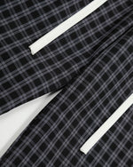 Plaid loose trousers