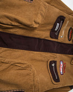 Retro color-blocked lapel coat