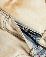 復古寬鬆牛仔長褲