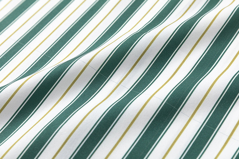 retro striped simple shirt