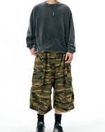 Camouflage cargo casual pants