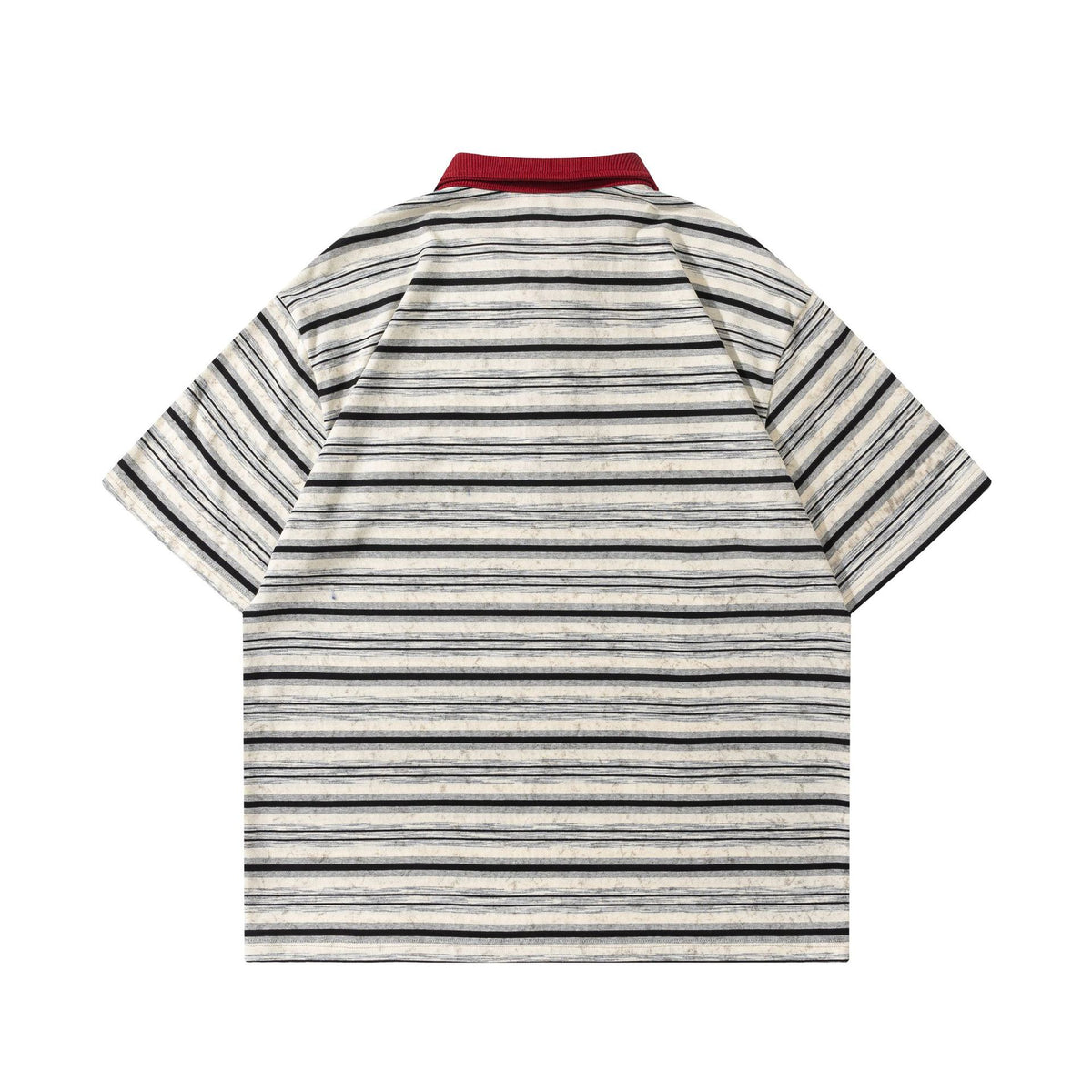 Versatile striped short sleeves