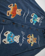 可愛小熊長袖襯衫