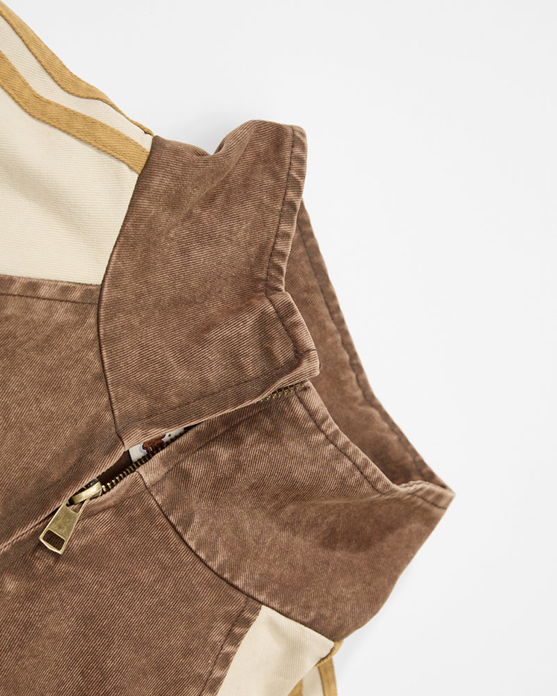 빈티지 패치워크 다용도 재킷