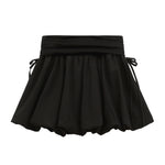 Cute bow bud skirt