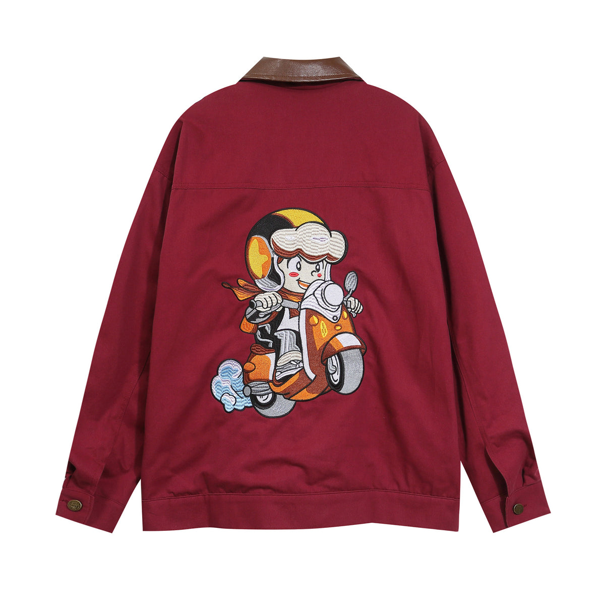 Retro fun cartoon casual jacket