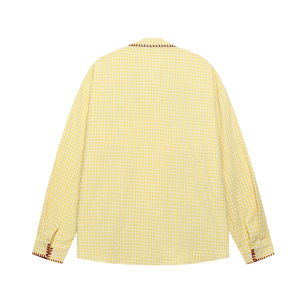 레트로 펀 긴팔 셔츠